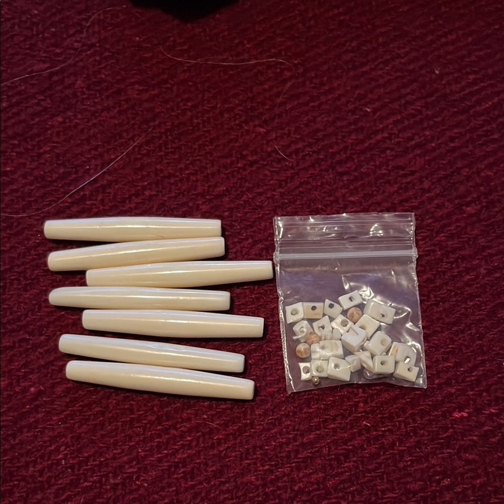 Cream Bead Set